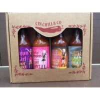 Hot Sauce Gift Box 4 Pack